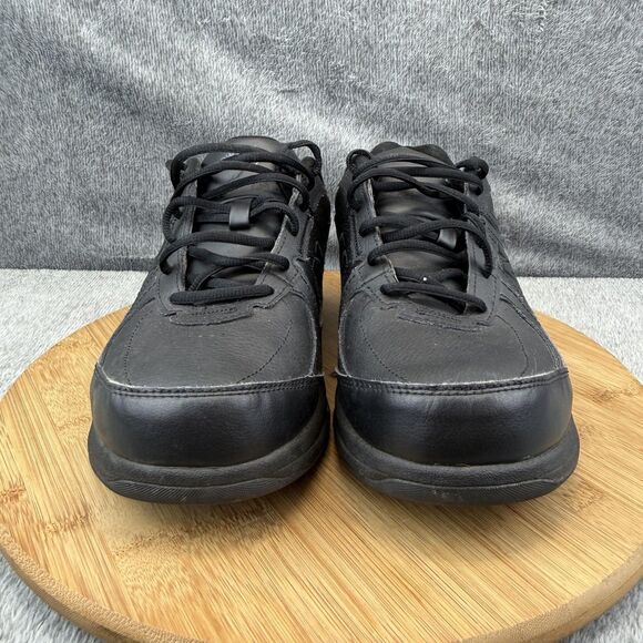 New Balance 577 Shoes Mens Size 8 Black Leather Walking Sneakers Low Top ABZORB main image 10